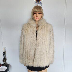 #630 Fox fur coat